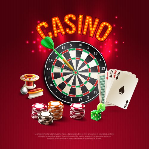 Meja Blackjack yt1 bernuansa neon